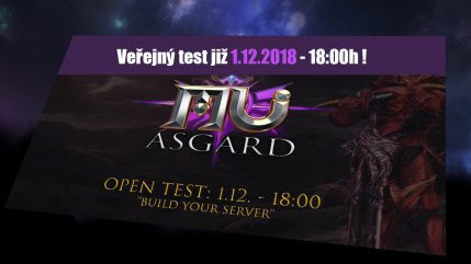 Asgard MU představení + veřejný test