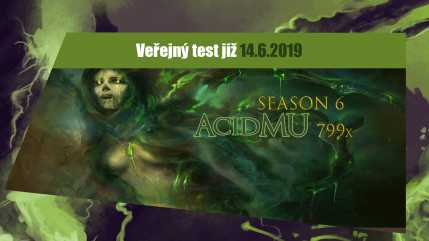 AcidMU přestavení + veřejný test